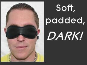 Padded blindfold