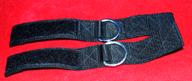 Nylon and Velcro wrist restraints