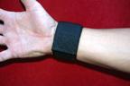 Nylon and Velcro wrist restraints