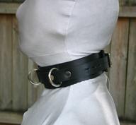 Leather bondage collar