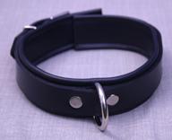 Garment leather lead collar