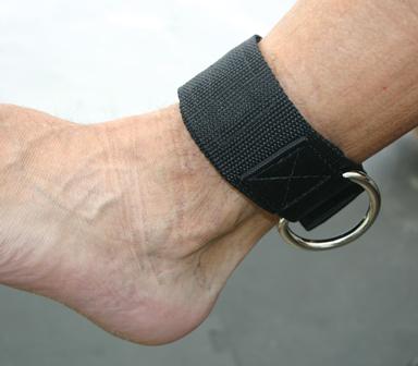 Nylon and hook and loop wrist and ankle restraints